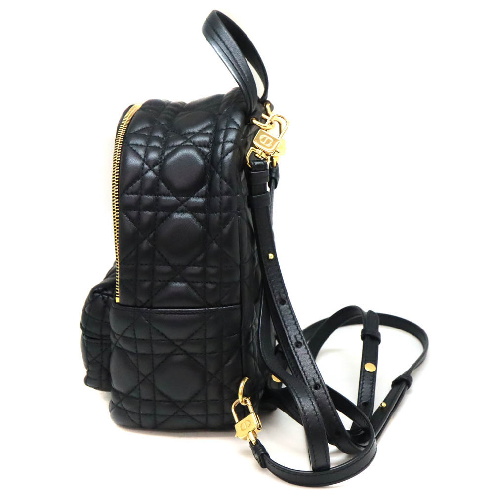 Dior Backpack Rucksack Daypack Cannage Black - Picture 4 of 6